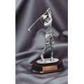 Female Golfer Resin Sculpture Award